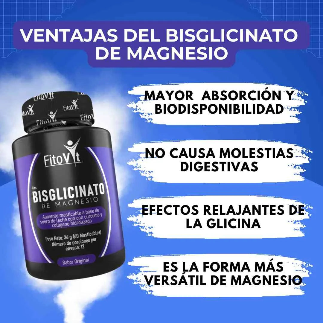 Bisglicinato De Magnesio X60 Und Fitovit