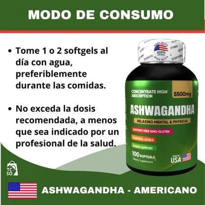 Ashwagandha 100 Sofgels