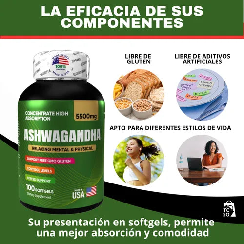 Ashwagandha 100 Sofgels