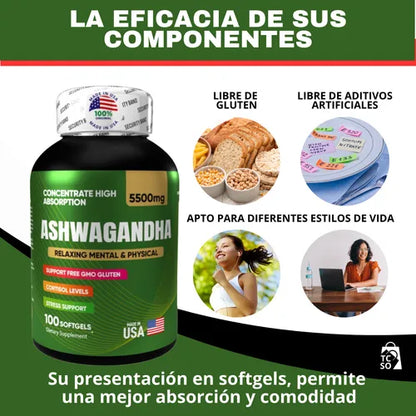 Ashwagandha 100 Sofgels