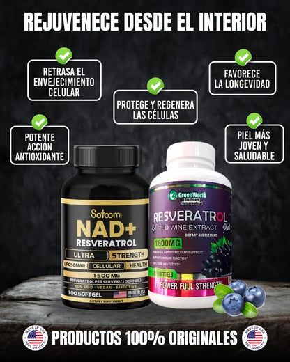 Nad Resveratrol Combo